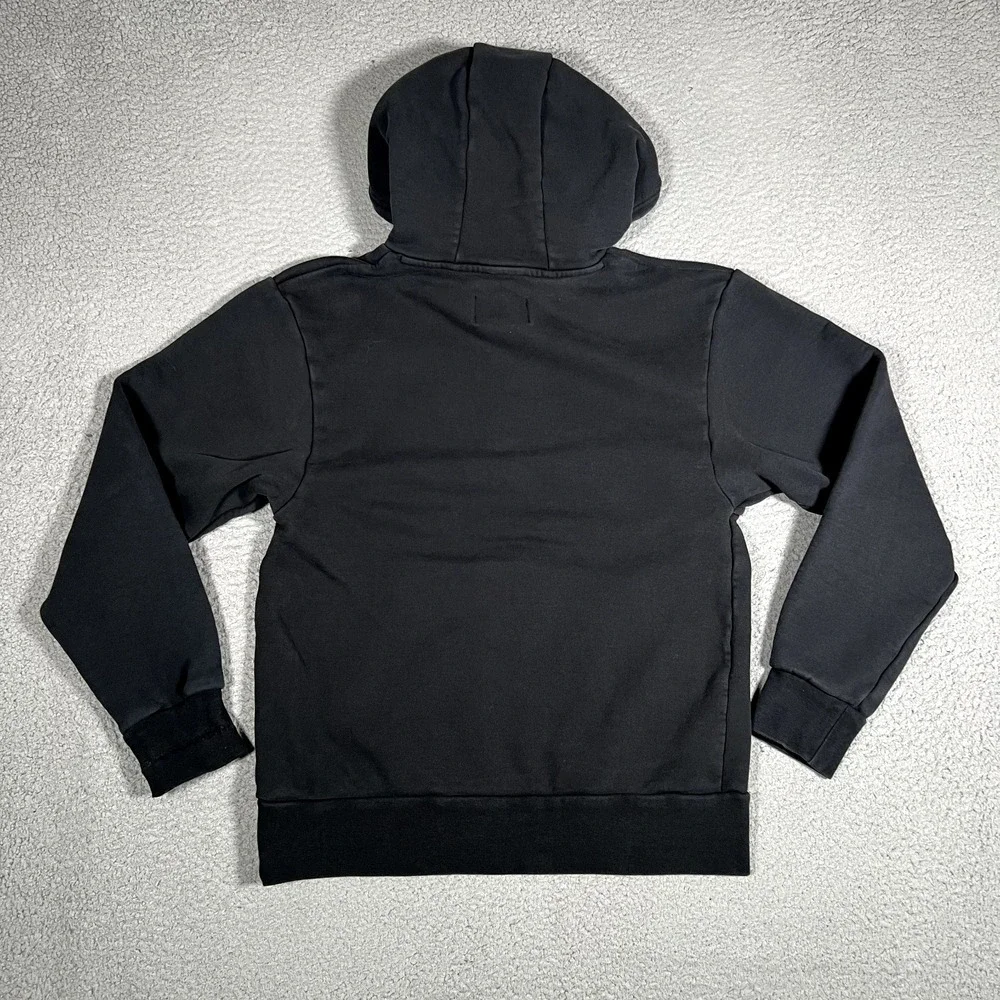 Paris Saint Germain Hoodie Mens Small Black Jordan Pullover Casual Preppy‎ PSG